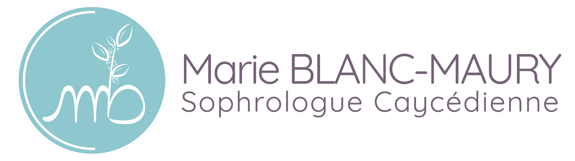 Marie b Sophrologie Logo